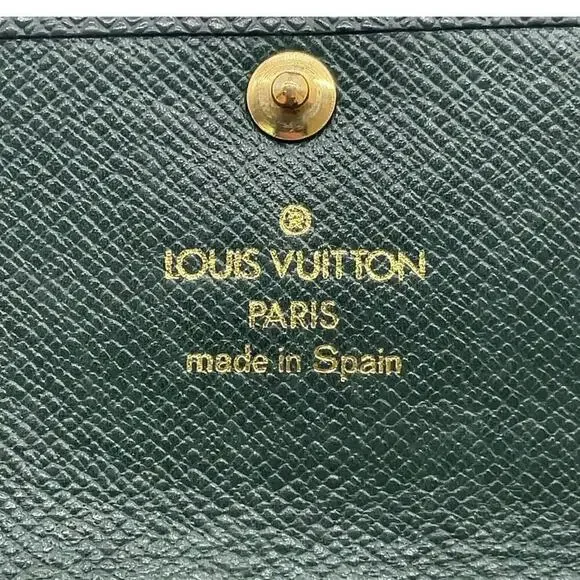 Louis Vuitton Taiga Green  3 Cult Card Wallet W/ Dust Bag - Picture 13 of 16